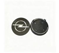 Woniyal 4 PCS 58MM,60MM,64MM Hub Centre Caps for Opel Combo Life 2018-2024, ABS Plastic Wheel Hub Stable Car Wheel Center Hub Enhance Your Vehicle's Wheels Easy To Install,Black64MM