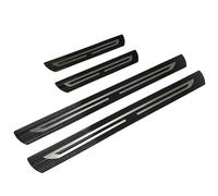 Woniyal 4 Pcs Stainless Steel Auto Sill Strips for Peugeot 3008 I 2013-2016, Scuff Guard Threshold Welcome Pedal Strip Cover Anti-slip and Anti-Scratch,Black