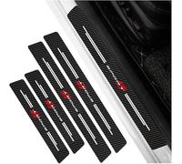 Woniyal 4Pcs Car Door Sill Protector Scuff Plate Stickers Suitable for BYD Song Plus DMi EV Seal U Sealion 6 SA3 2020-2026, Premium Carbon Fibre Anti-Scratch Door Entry Step Guard Decals