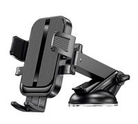 Woniyal Car Phone Holder for Dacia Dokker/Duster Van/Jogger Extreme/Lodgy Stepway/Logan 2000-2024, Windscreen Dashboard Mount Suction Cup Long Arm Extension Stable Hands Mobile Phone Cradle