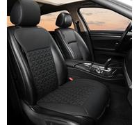Woniyal Car Seat Protector for BYD Song Plus DMi EV Seal U Sealion 6 SA3 2020-2026, Triangle Quilted Faux Leather Front Automotive Interior Seat Cushion Cover Pad Accessories