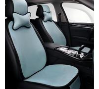 Woniyal Cooling Car Seat Pad suitable for Chrysler 200 300 300C PT Cruiser Voyager Pacifica, Seat Mat Summer Airflow Seat Guard Non-Slip Comfort Cover Mesh Design Non-Slip Base,Blue-Front seats