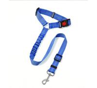 Woniyal Dog Car Seat Belt for Renault Clio, Dog Car Harness Lead with Elastic Bungee Buffer Strap Restraint Heavy Duty Pet Safety Leash,Blue