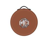 Woniyal EV Charging Cable Bag for MG MG6 II 2020 2021, Waterproof Portable EV Charging Cable Organiser Bag for Car Boot, Non-Slip Organiser,brown circle