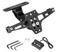 Woniyal Motorbike Number Plate Holder for Kawasaki ZX750-H1 Ninja ZX-7 ZX7R 1989-2003, Adjustable License Plate Bracket Motorcycle License Plate Bracket