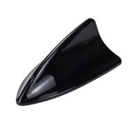 Woniyal Shark Fin Aerial for Mitsubishi Lancer Evolution Ⅹ, Roof Radio Signal Receiver Streamlined Aerodynamic Exterior Decoration Replacement,Black