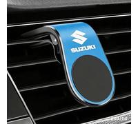 Woniyal Smartphone Holder for Suzuki S-Cross SX4 Swift Jimny Alto Grand Vitara Ignis Samurai, L Shape Auto Air Vent Cradle Mount Closed Magnetic Field Non Blocking Signal Navigation Bracket,Blue