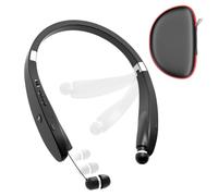 WonJoxel Bluetooth Neckband Headphones Foldable Wireless