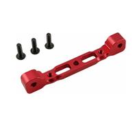 WonJoxel CNC Aluminum Front Upper Suspension Arm Mount | Compatible with ARRMA Kraton Typhon Senton Talion Replacement for AR330379 Red(Red)