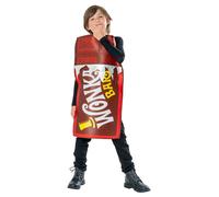 Wonka Chocolate Bar Book Day Fancy Dress Costume Chocolate Factory Roald Dahl