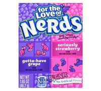 WONKA Nerds - American Candy - Retro Sweets (Grape & Strawberry (46.7g))