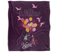 Wonka Never Let Them Steal Your Dreams Blanket Multicoloured (36In X 58In)