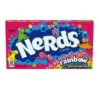 Wonka Rainbow Nerds Theatre Size Box 141g Box American Candy x 3 Delicious Tasty And Twisty Treat Gift Hamper