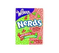 Wonka Sour Nerds Wild Cherry and Watermelon (Pack of 6)