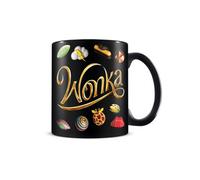 Wonka Weird And Wonderful Tastes Mug Black/gold (One Size)