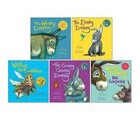 Wonky Donkey Series 5 Books Collection Set By Craig Smith (The Wonky Donkey, Willbee the Bumblebee, The Dinky Donkey, The Grinny Granny Donkey & Wonky Donkey's Big Surprise)