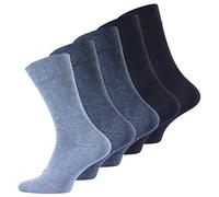 Wonky Line Men's Cotton Socks, 5 Pairs Breathable Business Daily Casual and Formal Socks Calf Length, Plain Stripe Argyle