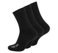 Wonky Line Sport Socks for Men and Women, Cushioned, Breathable, Anti Blister, Comfortable, Soft, Ribbed Cuffs Running, Tennis, Gym Cycling Socks (UK, Numeric, 9, 11, Regular, Regular, 3 x Black)