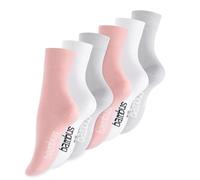 Wonky Line Women's Bamboo Socks, 3-Pair Pack - Premium Quality, Breathable, Soft, Seamless Colourful Casual & Formal Multipack Girls School Socks (UK, Numeric, 3, 5, Regular, Regular, Pastel 6 pairs)