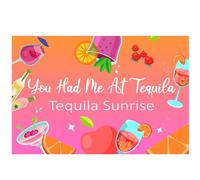 Wonmelody Tequila Sunrise Backdrop: 1' x 5' x 3' Pink & Orange Gradient Vinyl Bachelorette Party Decor for Hen Parties, Bridal Showers, Weddings & Cinco De Mayo