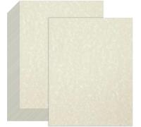 Wonninek A4 Certificate Parchment Paper 60 Sheets Resume Paper 21 * 29.7cm, Double-Sided Stationary Diploma for Printing, Business Cards, Invitations (A4 Size 100GSM)