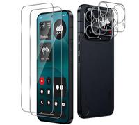 Wonsoso Screen Protector for Nothing Phone 4a Pro, 2+2 Pack | Tempered Glass Film + Camera Lens Protector, 9H Hardness, Anti-Fingerprint, HD Clear, Bubble Free Protective Glass Phone Film