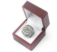 Wonsunte 2019 University Football Championship Rings with Box Rugby Champions Ring Sport Enthusiasts Collectible Winner Award Prize Gifts for Alumni Fans,11#
