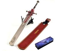 Wonsunte Elden Ring Collection 30Cm/11.8In Marais Executioner's Sword Model with Box All Metal Prop Models Game Figures Desk Decorations Gifts for Games Fans
