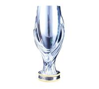 Wonsunte European Football Champions Trophy Soccer League Trophies Replica Sports Collectables Memorabilia Winner Award Prize Home Ornaments Best Gifts for Fans,44 cm (17.3 in)