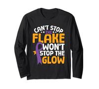 Won't Stop The Glow - Psoriasis Awareness Long Sleeve T-Shirt