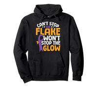Won't Stop The Glow - Psoriasis Awareness Pullover Hoodie