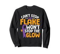 Won't Stop The Glow - Psoriasis Awareness Sweatshirt