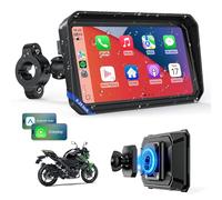WonVon 6.25 Inch Wireless Motorcycle Carplay GPS Navigation System