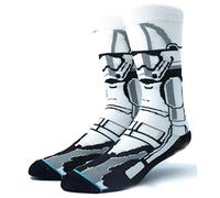 WOO GIRL Idol Socks - Rath Vader / R2D2 / Storm Trooper - For Star Wars Fans - Size 37-45 - White -