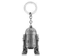 WOO LANDO Star Saga Metal Keyring with Ring, R2D2