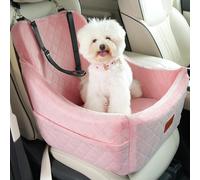 Wooaidagg Dog Booster Car Seat for Medium Sized Dog,Pet Travel Car Bed