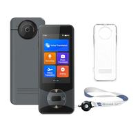 Wooask Language Translator Device, AI Translator Device W10 No WiFi Needed, Two Way Real Time Translator with 144 Languages, Voice/Offline/Photo Translation for Travel, Business, Learning