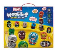 Wooblies K02WBM005 Marvel 1 Ultra Rare Collectable Magnetic Figure Toy, Battle Crazy Arena-for Boys & Girls Ages 3+, Mixed Colours