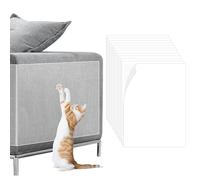 Woobroo 20 PCS Cat Scratch-Proof Furniture Protector 30.5×43CM - Transparent Self-Adhesive Scratch-Resistant Furniture Protector for Sofa Door and Wall(Sheets)