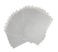 Woobroo 20 PCS Stainless Steel Wire Mesh Sheets, A5 Size 20 Mesh Mouse Mesh Rodent Mesh for Vent Cover, Insect Screen, DIY Projects, Garden Cage Window Protection (Plain Weave)）