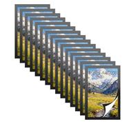 Woobroo A4 Magnetic Photo Frames Set of15 PVC Certificate Frames for Displaying Documents Posters Prints and Pictures on Wall or Tabletop