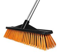Woobroo Garden Broom, Yard Brush Heavy Duty Outdoor Brush suitable for Schools, Factories, Gardens, Broom Outdoor,Sweeping Brush