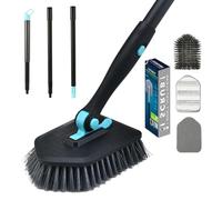 Woobroo Shower Cleaning Brush, Black, 10623CM