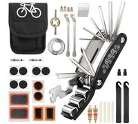 Woobroo Travel 17 in 1 Bike Tool Kit Detachable Bicycle Mountain Bike Repair Kit Ferrous General Size