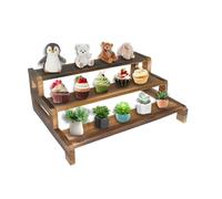 Wood 3 Tier Serving Tray,Cupcake Display Riser Stand with Detachable Trays Wooden Holder Tower Tiered Dessert Stand Countertop Display Shelves for Wedding Party Dessert Afternoon Tea Baby Shower