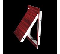 Wood Access Panel for Wall & Ceiling Removable Access Door Conceal Wires/Meters/Pipes Opening Flap Cover Plate Sl esign 25x40cm (10x16in)