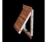 Wood Access Panel for Wall & Ceiling Removable Access Door Concealed Flap Cover for Wires & Pipes Opening Box Sl esign 50x55cm (20x22in)