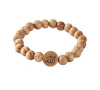 Wood Allah Bracelet for Women and Men,Islamic Tasbih Prayer Beads,Muslim Prayer Beads Arabic Jewelry Gifts for Eid Mubarak Ramadan,Palestine Bracelet