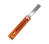 Wood and Woodworking Tracer - Extendable Magnetic Measuring Tool, Multifunctional Sliding Bubble Level - for Furniture, Cabinets, Floors, Shelves, and Worktops