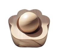 Wood Aromas Diffuser, Ball Scent Dispenser, 1.77in Passive Fragrance Device with Natural Oil Absorption Design, Car Fresheners with Silent Operations Style, Portable Scent Accessory for Daily Use